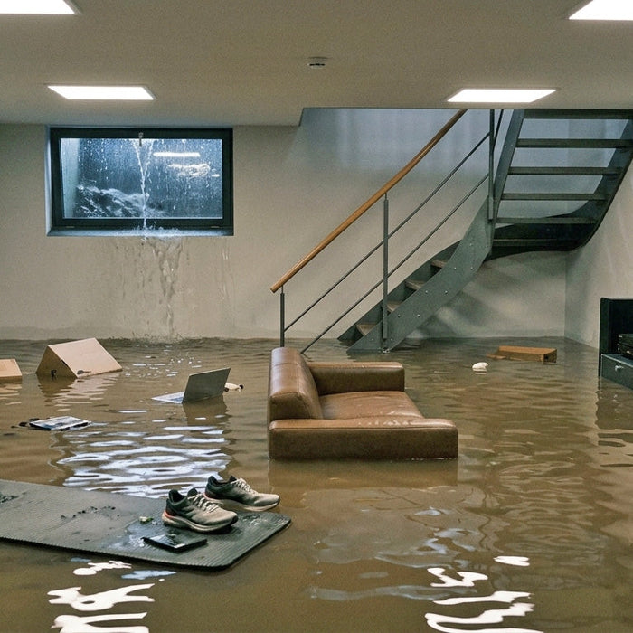 Wasserschaden im Keller richtig trocknen