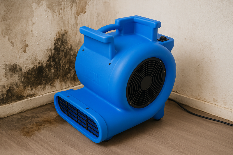 Kräftiger Turbolüfter / Teppichtrockner WDH AB10