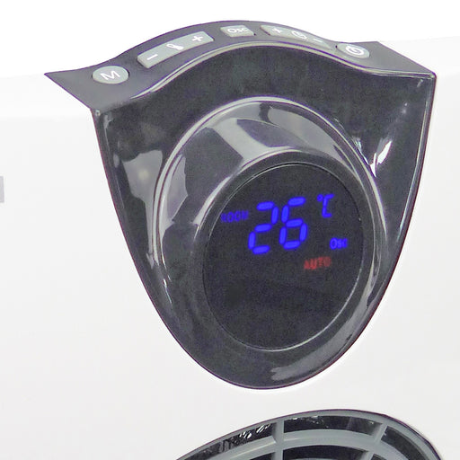 Kleiner Heizlüfter für Bad WDH-E20 2kW Display