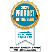 Kleiner Heizlüfter für Bad WDH-E20 2kW Produkt des Jahres