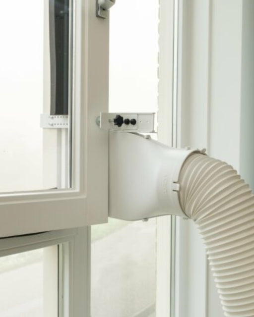 Klima Fensteradapter WDH-KFA für mobile Klimaanlagen mit Abluftschauch für Flügelfenster