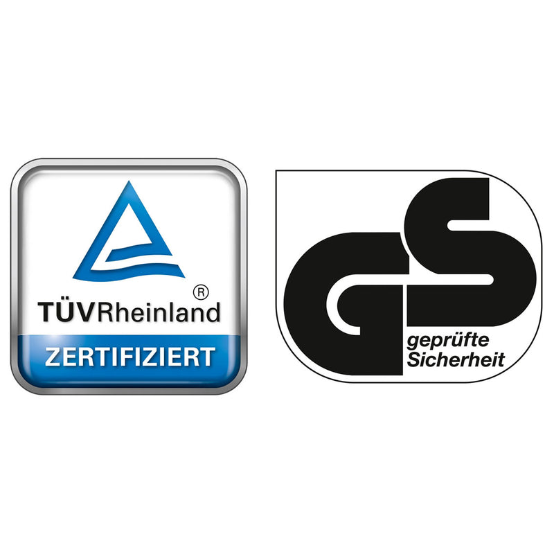 TÜV GS zertifiziert