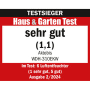Kleiner Luftentfeuchter mit WLAN WDH-310EKW Testsieger