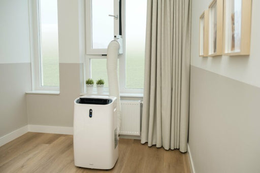 Klima Fensteradapter WDH-KFA für mobile Klimaanlagen mit Abluftschauch