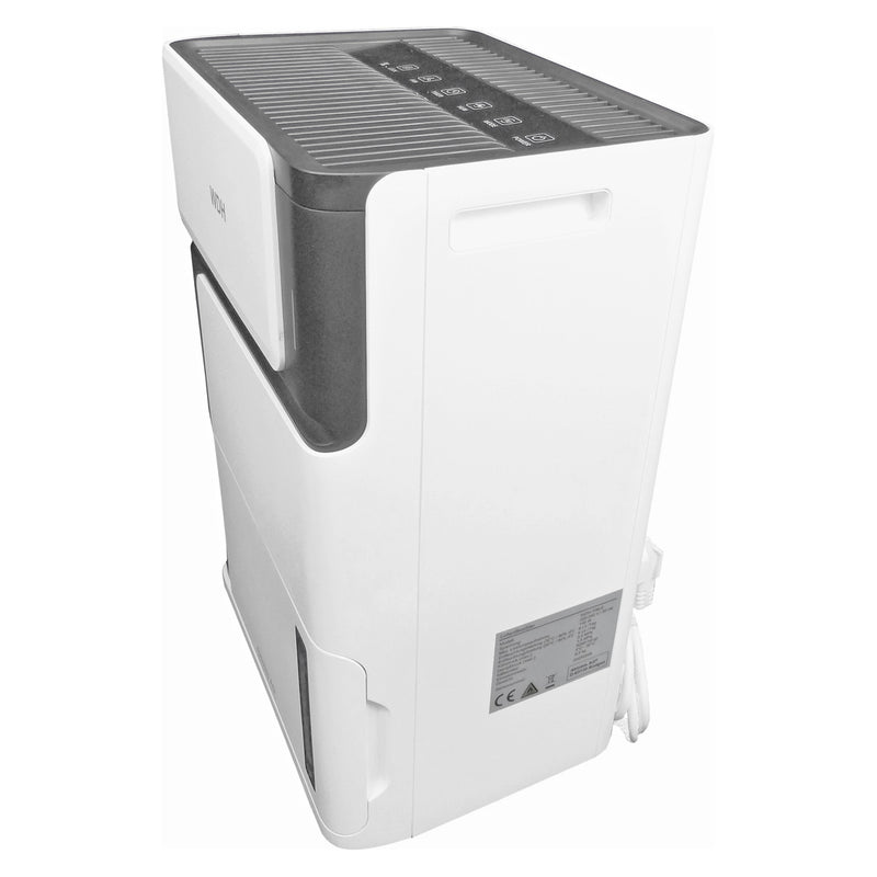 Leiser Luftentfeuchter für Wohnung und Keller WDH-106LE seitliche Griffmulden