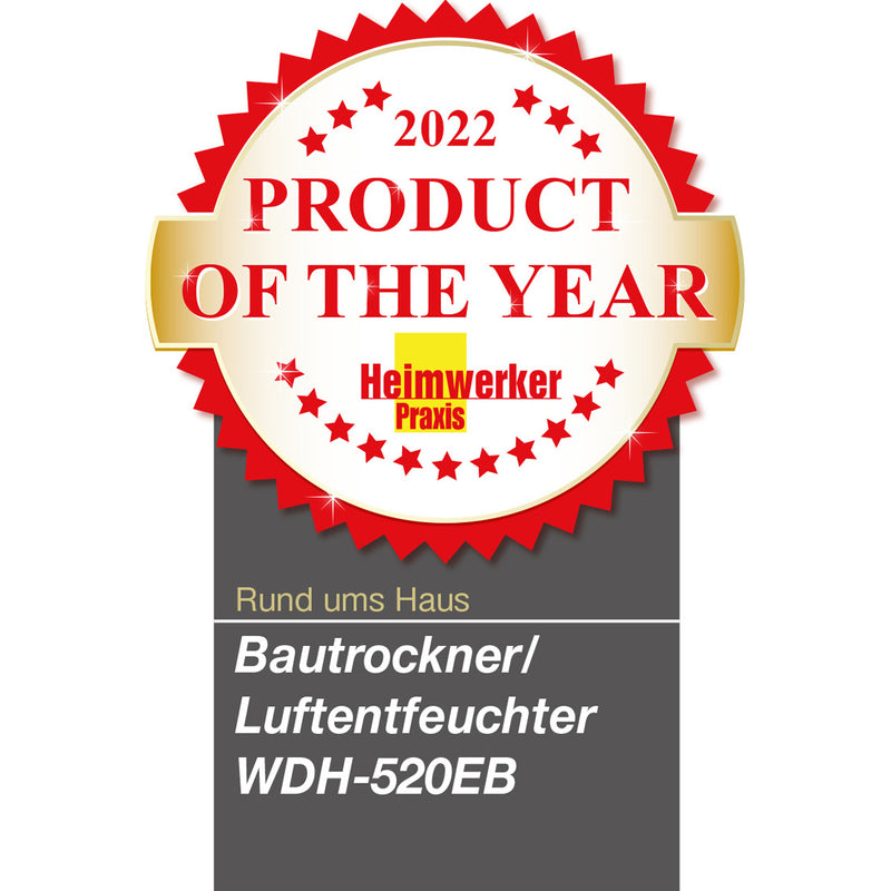 Luftentfeuchter WDH 520EB / Akto 521 - der Testsieger