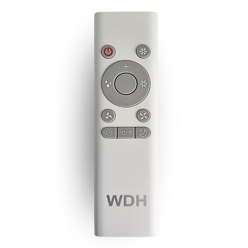 Mobiles Klimagerät mit Abluftschlauch WDH-AC016 WIFI Fernbedienung
