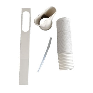 Lieferumfang mobiles Klimagerät mit Abluftschlauch WDH-FGA1263B