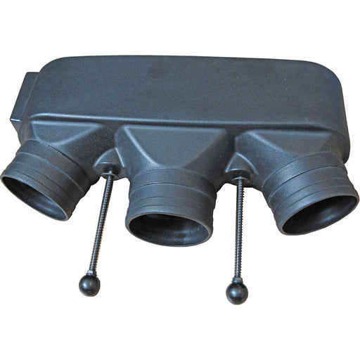 Schlauchadapter für 3 Schläuche zu Turbolüfter WDH-AB10