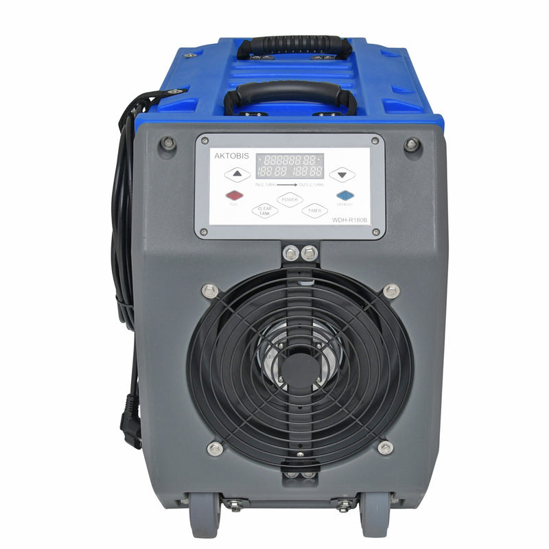 Sehr starker Bautrockner mit Pumpe WDH-R180B Bedienerfeld