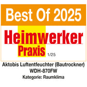 Starker Luftentfeuchter mit WLAN WDH-870FW Testsieger