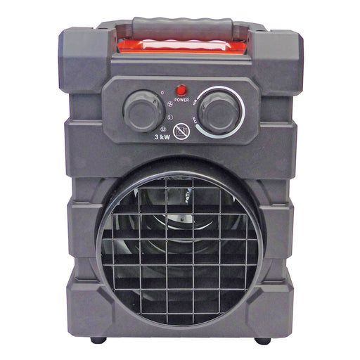 Professionelles Heizgebläse WDH-BGP03Pro 3000W kräftige Ventilation